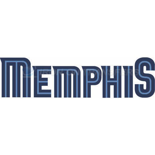 Memphis Grizzlies Iron-on Stickers (Heat Transfers)NO.1055